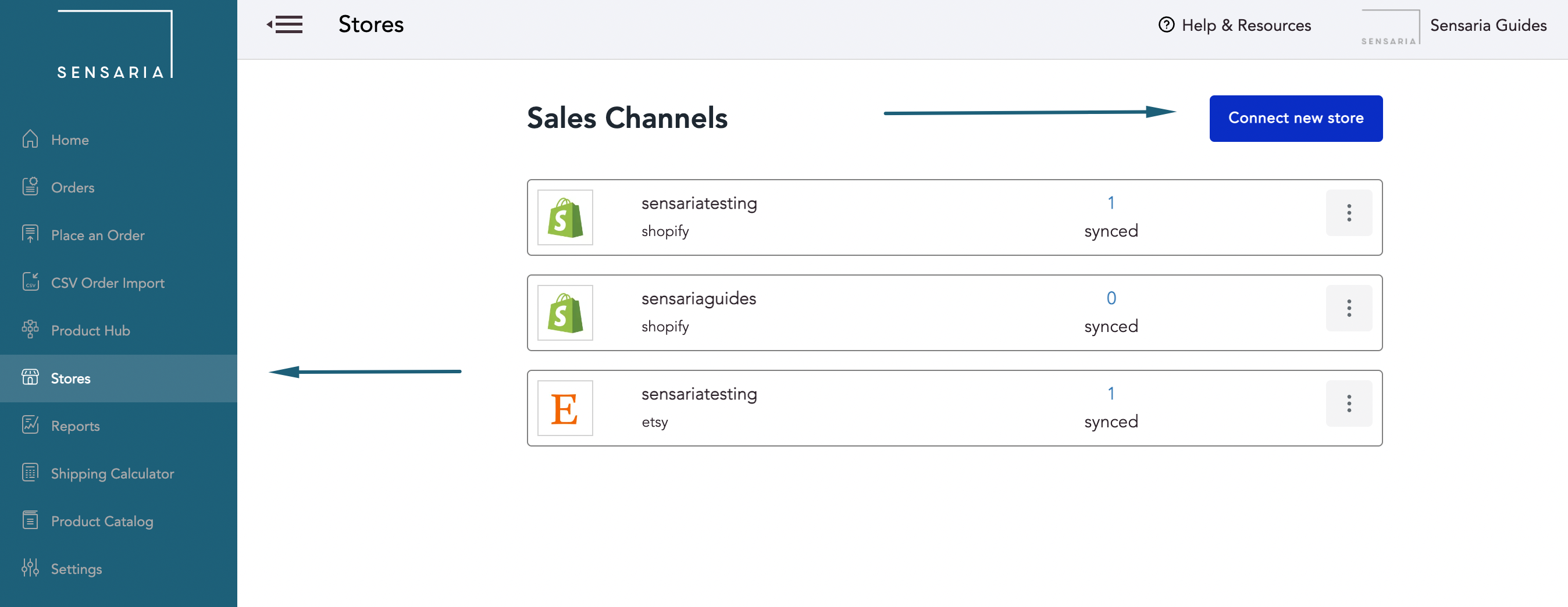 How to connect to Shopify